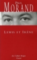 Couverture Lewis et Irène Editions Grasset (Les Cahiers Rouges) 2011