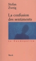 Couverture La confusion des sentiments Editions Stock (La Cosmopolite) 2007