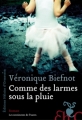 Couverture Comme des larmes sous la pluie Editions Héloïse d'Ormesson 2011