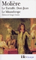 Couverture Le Tartuffe, Dom Juan, Le Misanthrope Editions Folio  (Classique) 2008