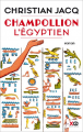 Couverture Champollion l'égyptien Editions XO 2022