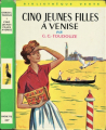 Couverture Cinq jeunes filles à Venise Editions Hachette (Bibliothèque Verte) 1967