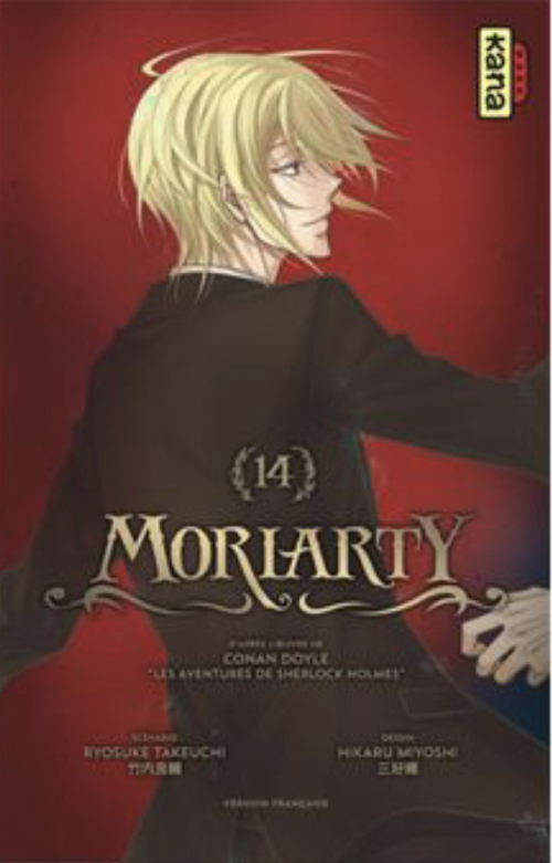 Couverture Moriarty, tome 14