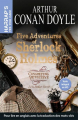 Couverture Five adventures of Sherlock Holmes Editions Larousse (Harrap's yes you can!) 2022