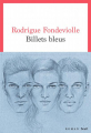 Couverture Billets bleus Editions Seuil (Cadre rouge) 2022