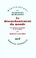 Couverture Le désenchantement du monde Editions Gallimard  (Bibliothèque des sciences humaines) 2004