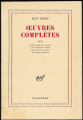 Couverture Notre-Dame-des-Fleurs Editions Gallimard  (Blanche) 1966