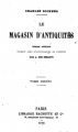Couverture Le magasin d'antiquités, tome 2 Editions Hachette 1876