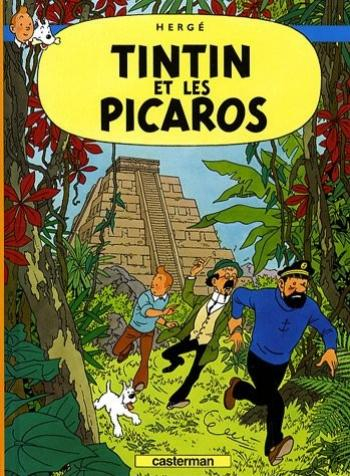 Couverture Les aventures de Tintin, tome 23 : Tintin et les Picaros