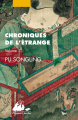 Couverture Chroniques de l'étrange, tome 1 Editions Philippe Picquier (Poche) 2020