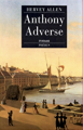 Couverture Anthony adverse  Editions France Loisirs 2000