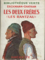 Couverture Les deux frères (Les Rantzau) Editions Hachette (Bibliothèque Verte) 1937