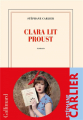 Couverture Clara lit Proust Editions Gallimard  (Blanche) 2022