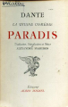 Couverture La Divine Comédie, tome 3 : Le Paradis Editions Albin Michel 1949