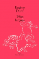 Couverture Têtes farçues Editions L'École des loisirs (Théâtre) 2000