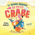 Couverture Le grand ménage de petit crabe Editions Kimane 2022