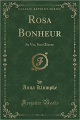 Couverture Rosa Bonheur : sa vie, son oeuvre  Editions Forgotten Books 2018