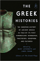 Couverture The Greek Histories: The Sweeping History of Ancient Greece as Told by Its First Chroniclers: Herodotus, Thucydides, Xenophon, and Plutarch Editions Modern Library 2022