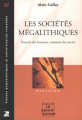 Couverture Les sociétés mégalithiques : Pouvoir des hommes, mémoire des morts Editions Presses Polytechniques et Universitaires Romandes 2006