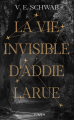 Couverture La vie invisible d'Addie Larue Editions Lumen 2022
