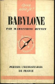 Couverture Que sais-je ? : Babylone (Rutten) Editions Presses universitaires de France (PUF) (Que sais-je ?) 1958