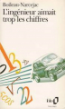 Couverture L'ingénieur aimait trop les chiffres Editions Denoël 1958