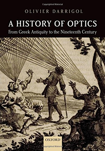 Couverture A History of Optics: From Greek Antiquity to the Nineteenth Century