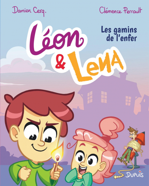 Couverture Léon et Lena, tome 1 : Les gamins de l'enfer