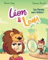 Couverture Léon et Lena, tome 2 : Les fauves sont lâchés ! Editions Dupuis 2022