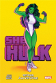 Couverture She-Hulk (Rowell), tome 1 : Retour à la vie civile Editions Panini (100% Marvel) 2022