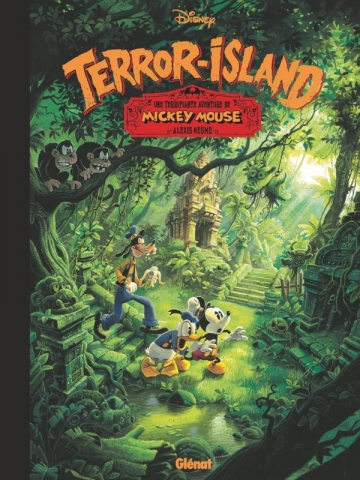Couverture Terror-Island : Une terrifiante aventure de Mickey Mouse