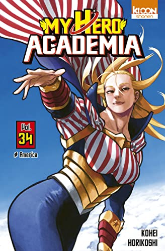 Couverture My Hero Academia, tome 34 : America