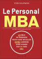 Couverture Le Personal MBA Editions Alisio 2013