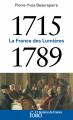 Couverture 1715-1789 : La France des lumières Editions Folio  (Histoire de France) 2022