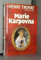 Couverture Marie Karpovna Editions France Loisirs 1984