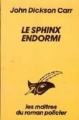 Couverture Le sphinx endormi Editions Librairie des  Champs-Elysées  (Le masque) 1985