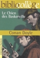 Couverture Le Chien des Baskerville Editions Hachette (Biblio collège) 2004