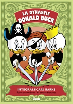 Couverture La Dynastie Donald Duck, tome 03 : 1952-1953