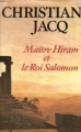 Couverture Maître Hiram et le roi Salomon Editions Le Grand Livre du Mois 1989