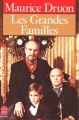 Couverture Les grandes familles Editions Le Livre de Poche 1989