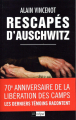 Couverture Rescapés d'Auschwitz Editions L'Archipel 2015