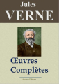 Couverture Jules Verne : Oeuvres complètes entièrement illustrées  Editions Arvensa 2019