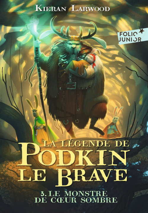Couverture La Légende de Podkin le Brave, tome 3 : Le Monstre de Coeur Sombre