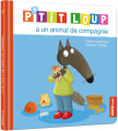Couverture P'tit Loup a un animal de compagnie Editions Auzou  (Éveil) 2021
