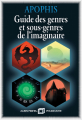 Couverture Guide des genres et sous-genres de l'imaginaire Editions Albin Michel 2022