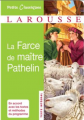 Couverture La farce de maître Pathelin / La farce de Pathelin Editions Larousse (Petits classiques) 2013