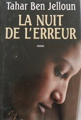 Couverture La nuit de l'erreur Editions France Loisirs 1997
