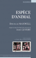 Couverture Espèce d'animal Editions Espaces 34 2016