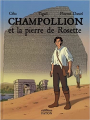 Couverture Champollion et la pierre de Rosette Editions Faton 2022