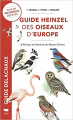 Couverture Guide Heinzel des oiseaux d'Europe Editions Delachaux et Niestlé 2020